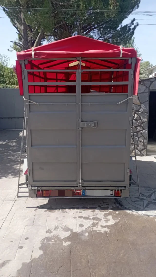 Remorque pour bétail / Transport d'animaux – Double essieu