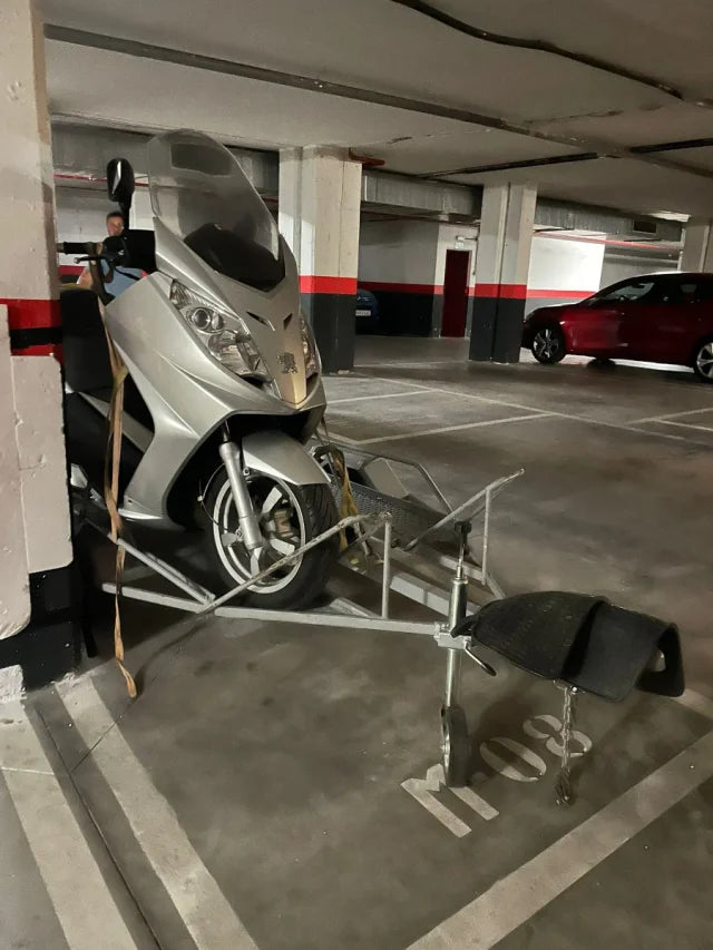 Remorque pour motos/scooters – Plateau galvanisé