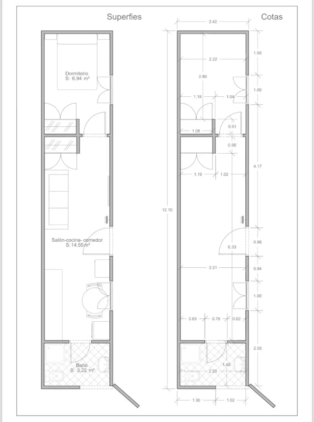 Maison modulaire conteneur – 36 m²