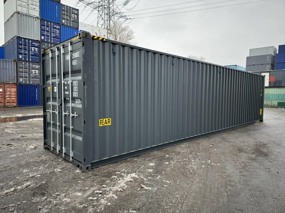Conteneur maritime 45 pieds High Cube Pallet Wide