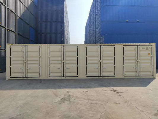 Conteneur maritime 45 pieds High Cube à accès latéral multiple