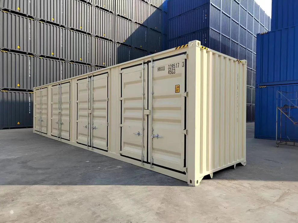 Conteneur maritime 45 pieds High Cube à accès latéral multiple