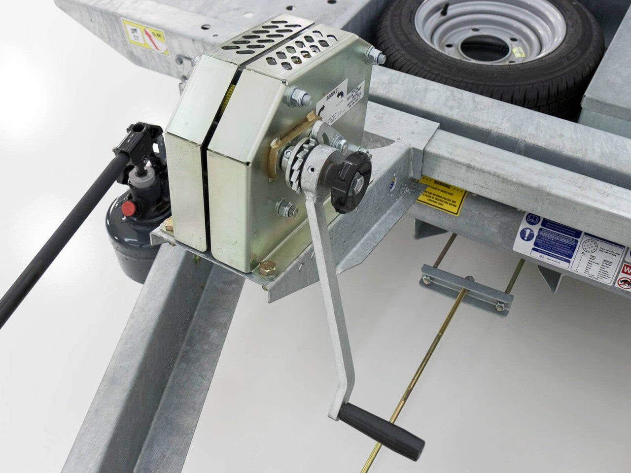 Remorque porte-voitures basculante professionnelle