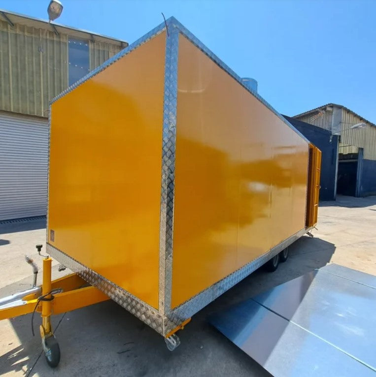 Remorque food truck modulaire professionnelle – Double essieu