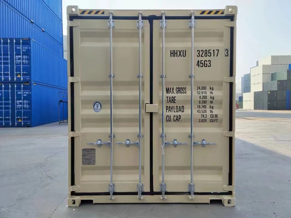 Conteneur maritime 45 pieds High Cube à accès latéral multiple