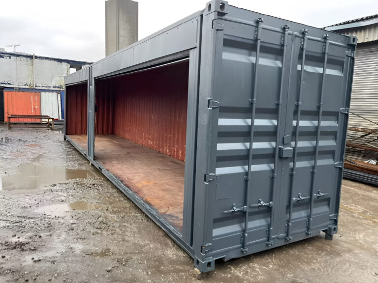 Conteneur maritime de 40 pieds x 8 pieds avec doubles portes à enroulement &nbsp;