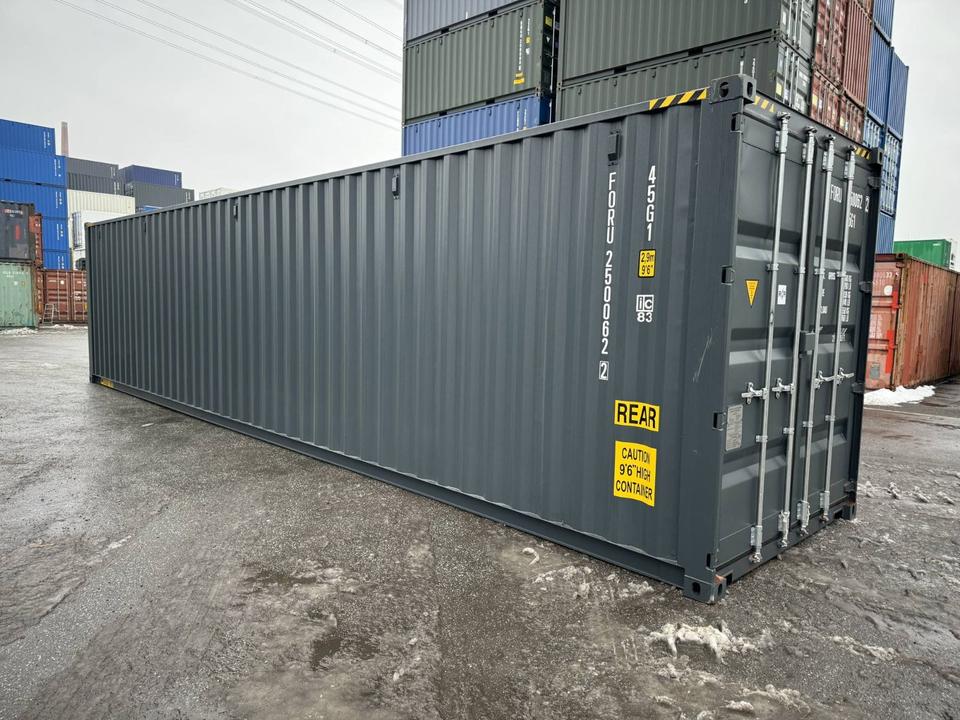 Conteneur maritime 45 pieds High Cube Pallet Wide