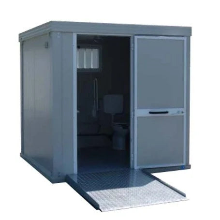 Module de toilettes accessibles conforme aux nouvelles normes