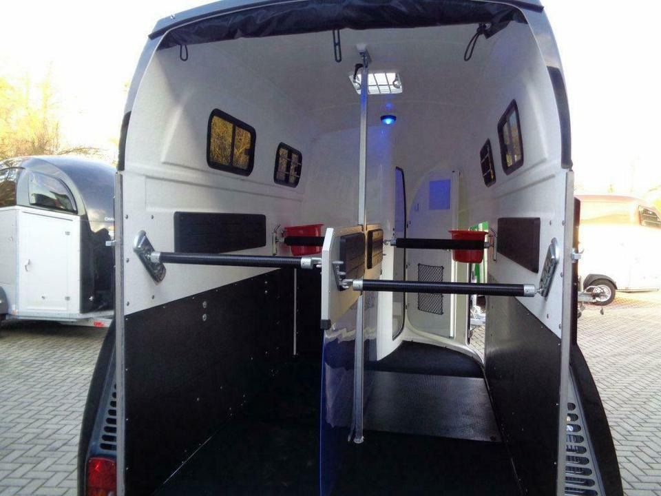 Remorque van pour 2 chevaux à double essieu