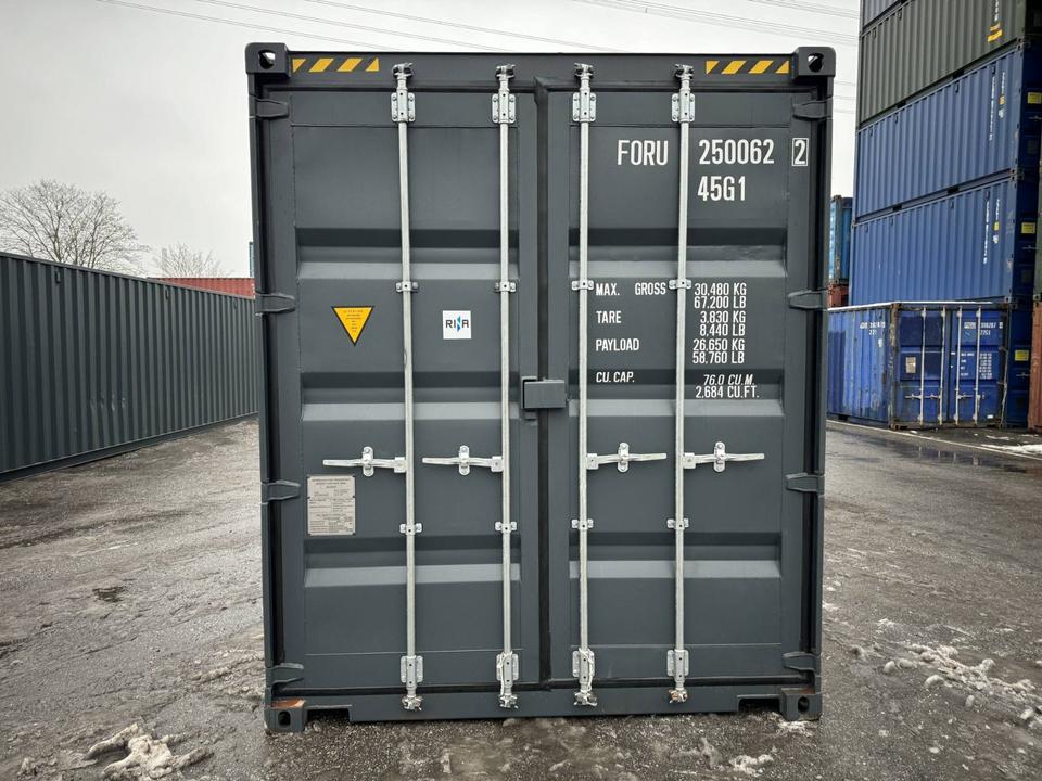 Conteneur maritime 45 pieds High Cube Pallet Wide