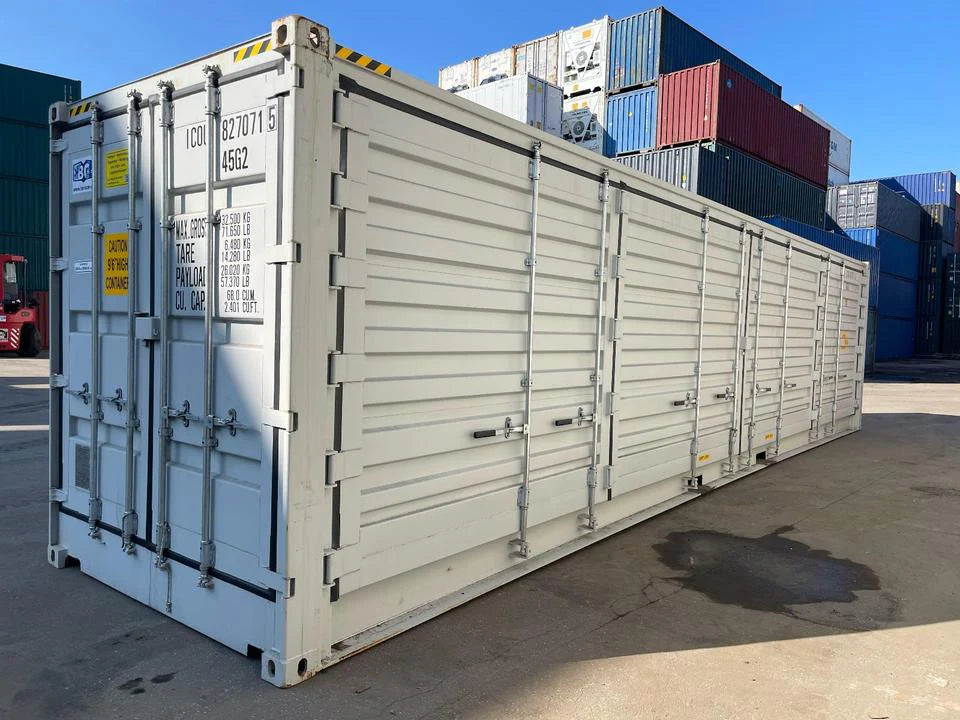 Conteneur maritime neuf 40 pieds High Cube Open Side