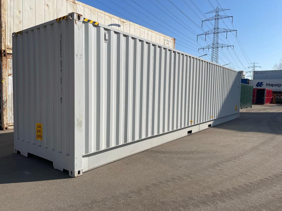 Conteneur maritime neuf 40 pieds High Cube Open Side
