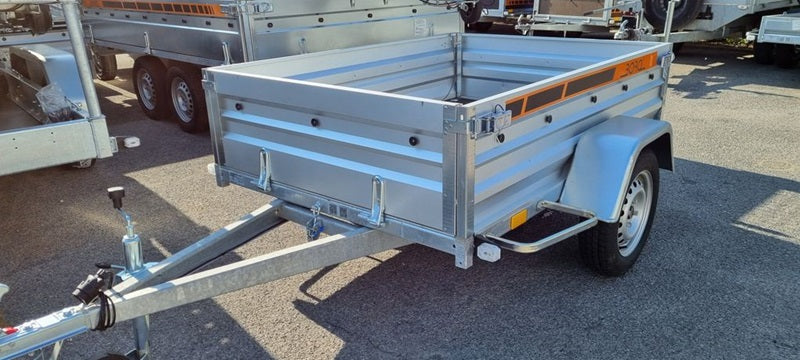 Remorque utilitaire galvanisée modulable
