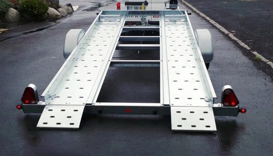 Porte-voitures à un essieu