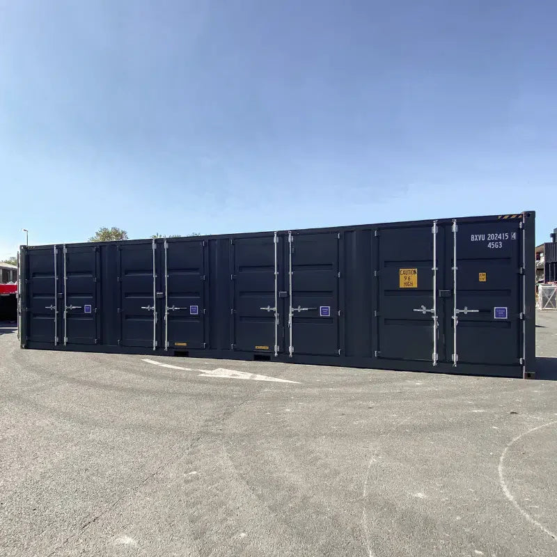 Conteneur maritime de 40 pieds avec 4 portes latérales&nbsp;