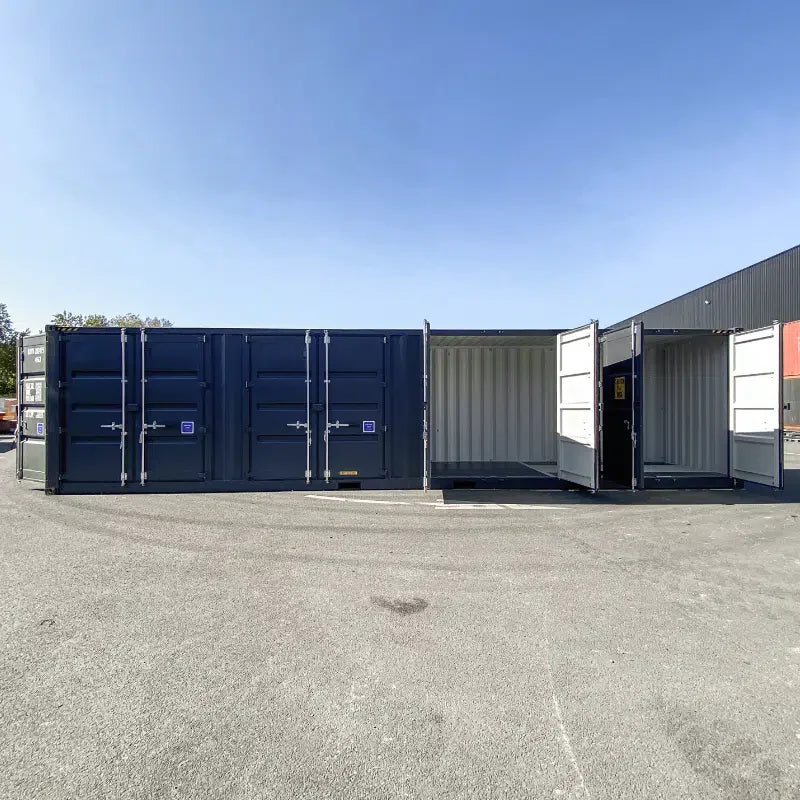 Conteneur maritime de 40 pieds avec 4 portes latérales&nbsp;