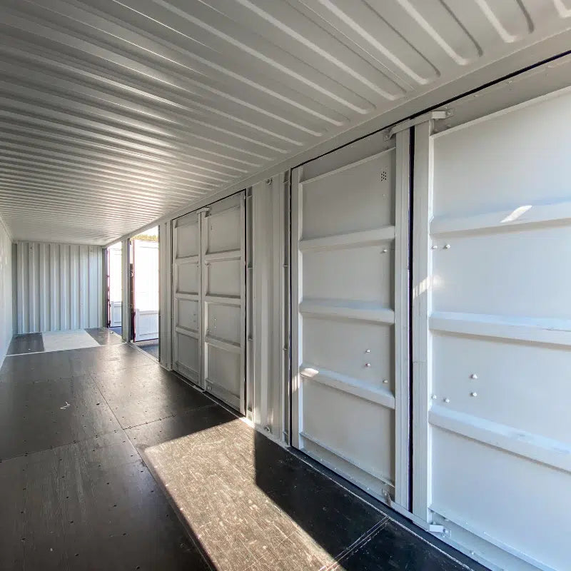 Conteneur maritime de 40 pieds avec 4 portes latérales&nbsp;