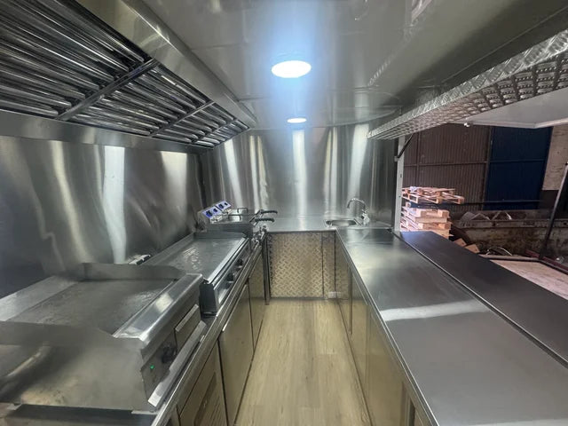 Remorque Food Truck professionnelle à double essieu