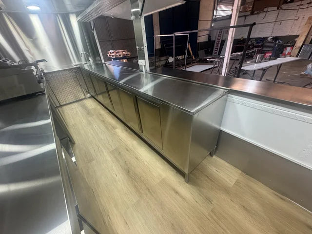 Remorque Food Truck professionnelle à double essieu