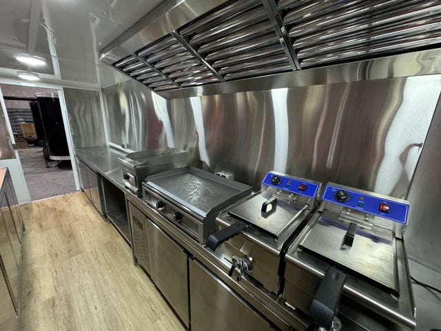 Remorque Food Truck professionnelle à double essieu