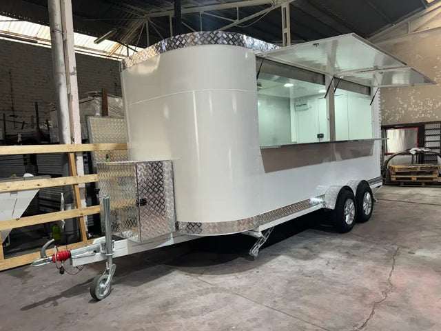 Remorque Food Truck professionnelle à double essieu