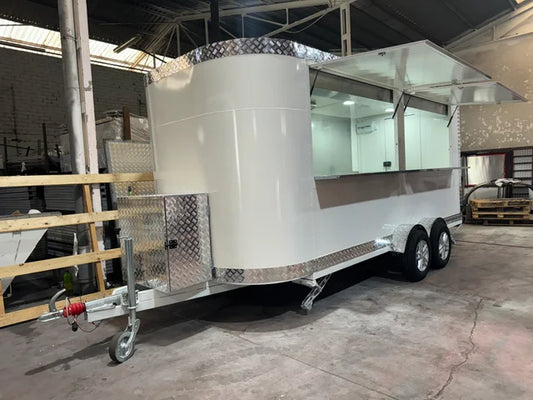 Remorque Food Truck professionnelle à double essieu