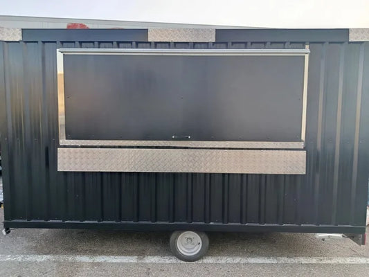 Remorque food truck compacte à un essieu