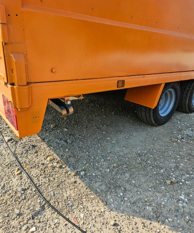 Remorque food truck professionnelle à double essieu