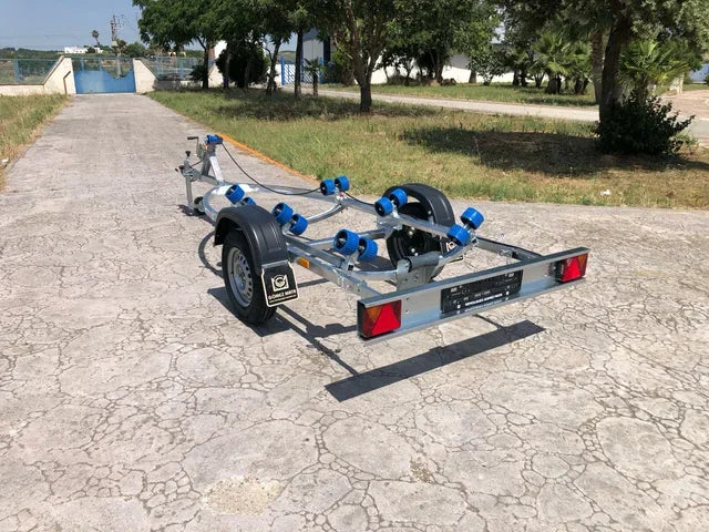 Remorque porte-bateau ou jetsky galvanisée