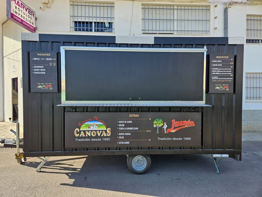 Remorque food truck haut de gamme