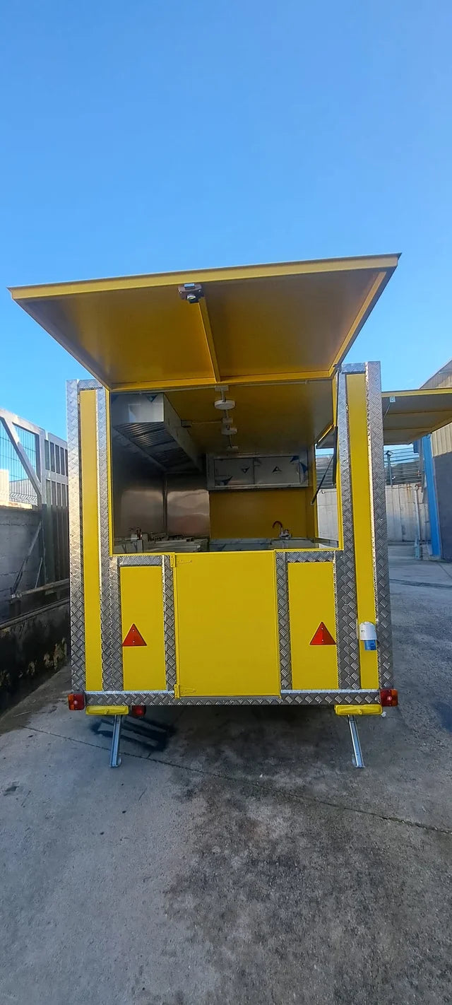 Remorque Food Truck monobloc.