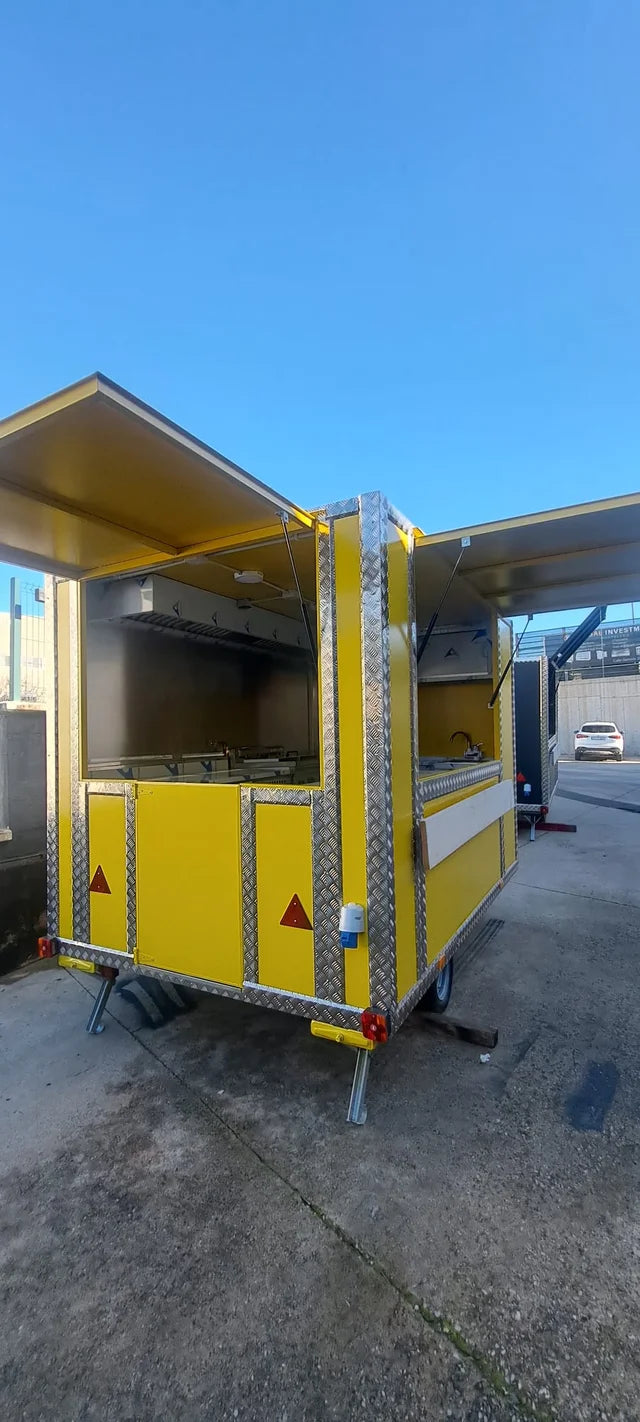 Remorque Food Truck monobloc.