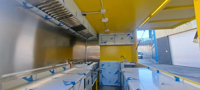 Remorque Food Truck monobloc.