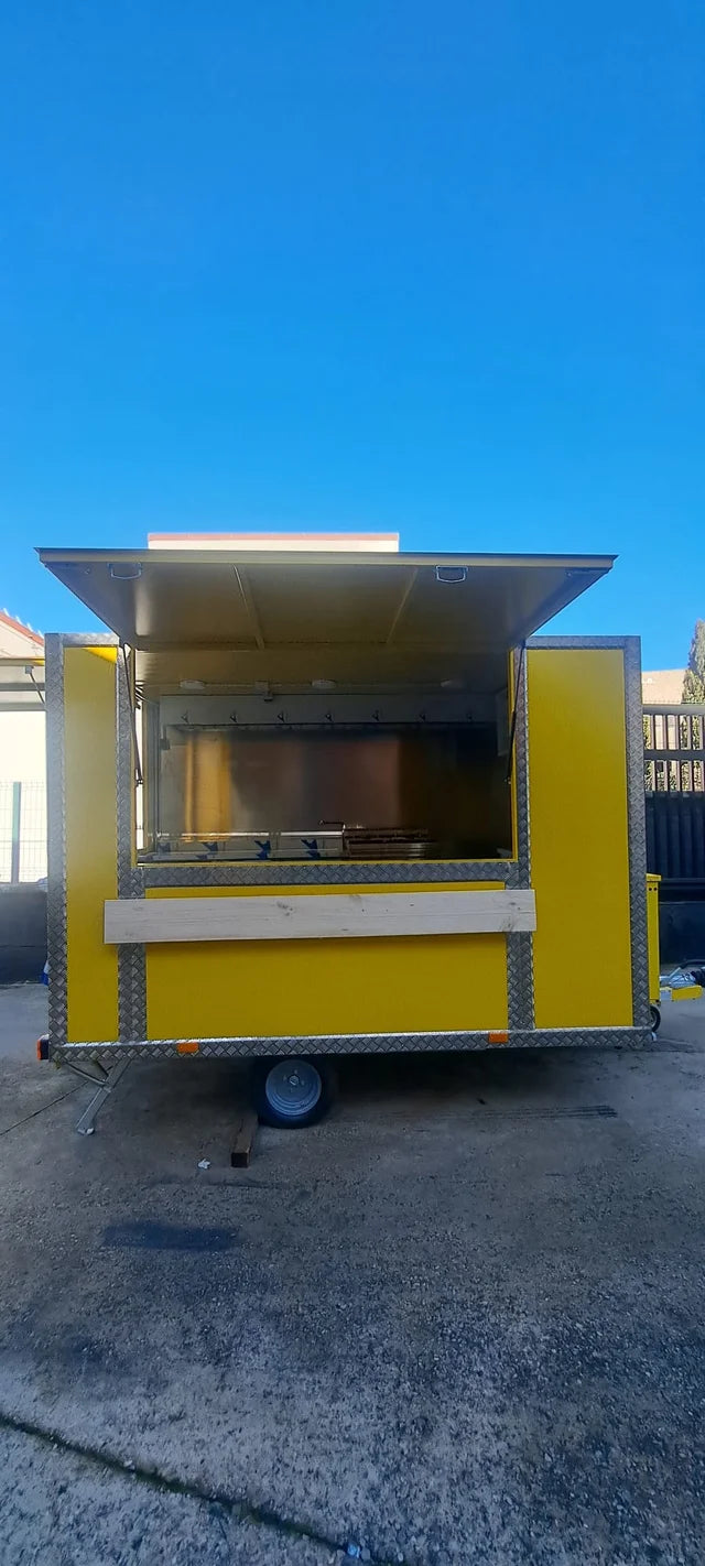 Remorque Food Truck monobloc.