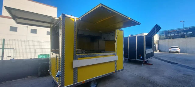 Remorque Food Truck monobloc.
