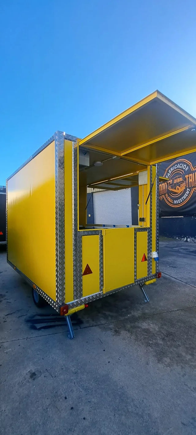 Remorque Food Truck monobloc.