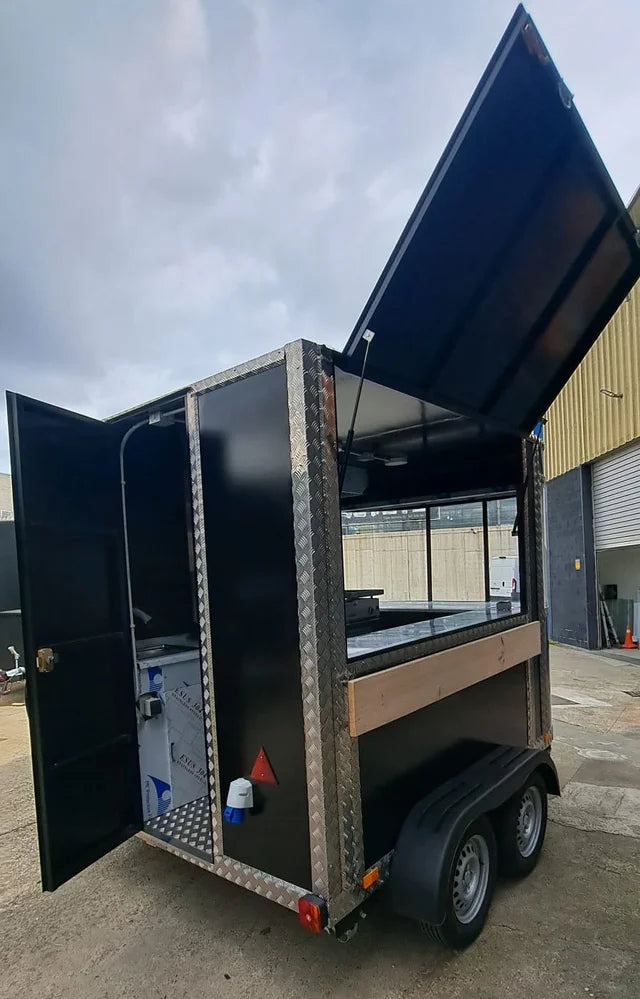 Remorque Food Truck professionnelle à double essieu
