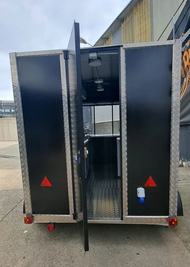 Remorque Food Truck professionnelle à double essieu