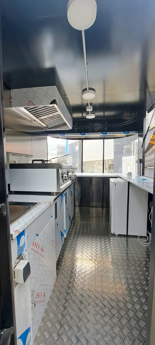 Remorque Food Truck professionnelle à double essieu
