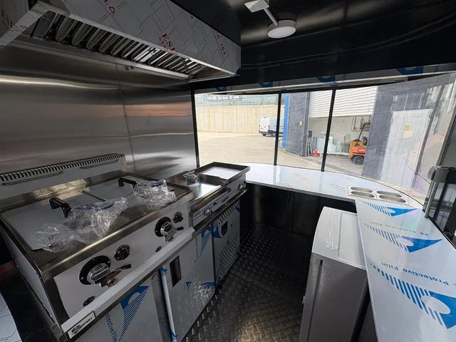 Remorque Food Truck professionnelle à double essieu