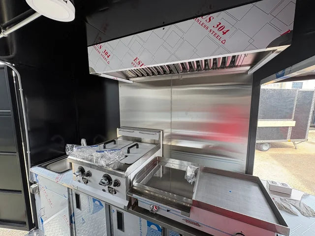 Remorque Food Truck professionnelle à double essieu