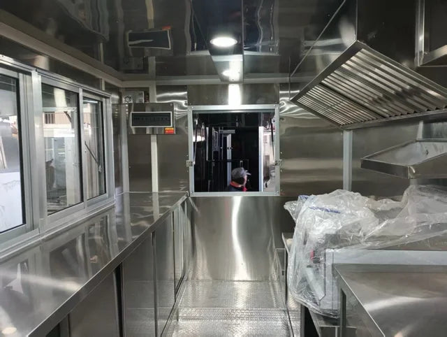 Remorque Food Truck professionnelle à double essieu