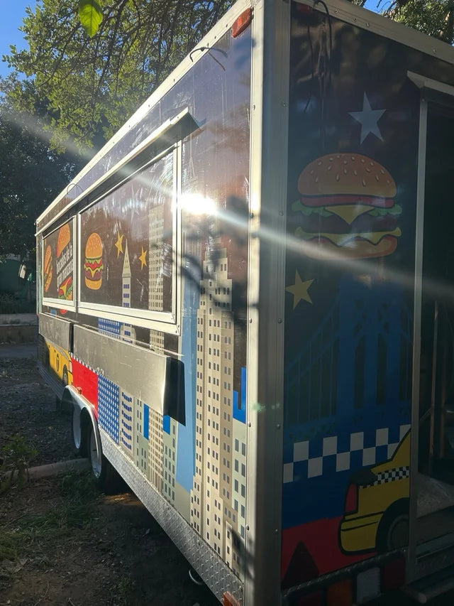 Remorque Food Truck professionnelle à double essieu