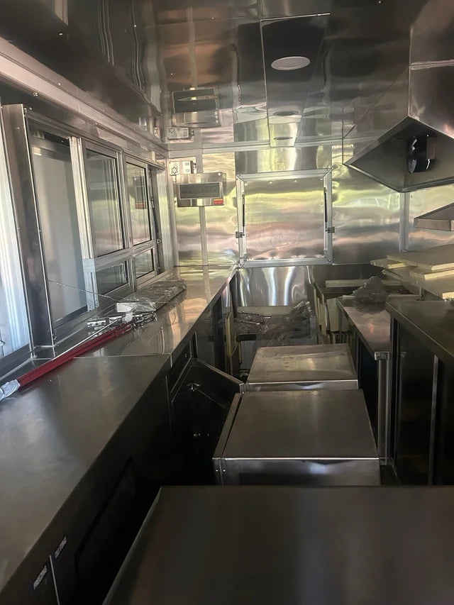 Remorque Food Truck professionnelle à double essieu