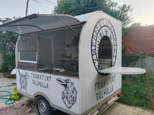 Remorque food truck professionnelle / Pizzeria mobile