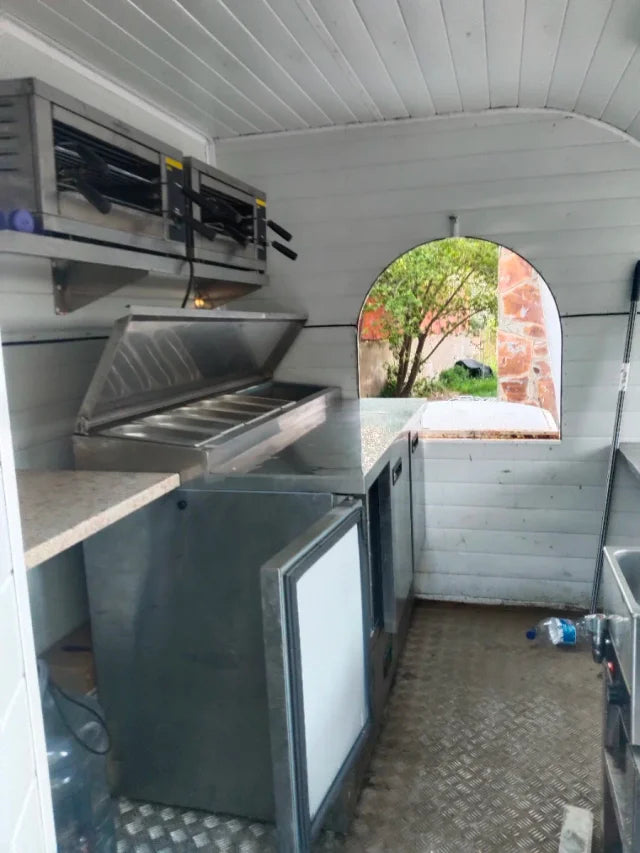 Remorque food truck professionnelle / Pizzeria mobile