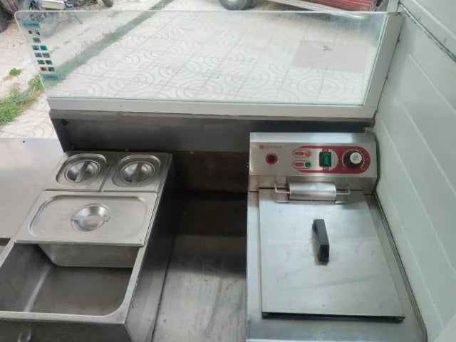 Remorque food truck professionnelle / Pizzeria mobile