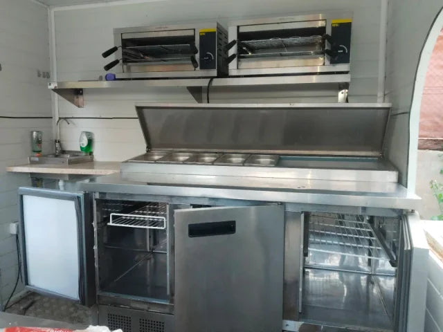 Remorque food truck professionnelle / Pizzeria mobile