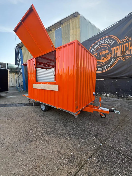 Remorque/stand modulaire professionnel food truck