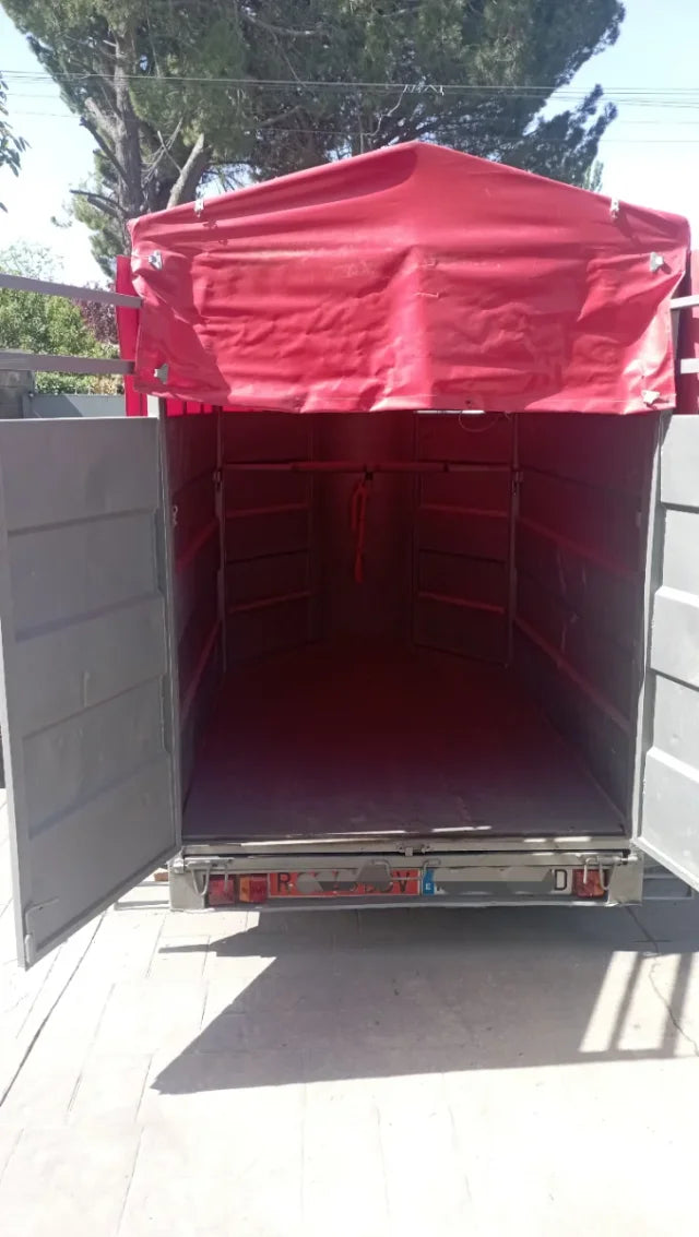 Remorque pour bétail / Transport d'animaux – Double essieu